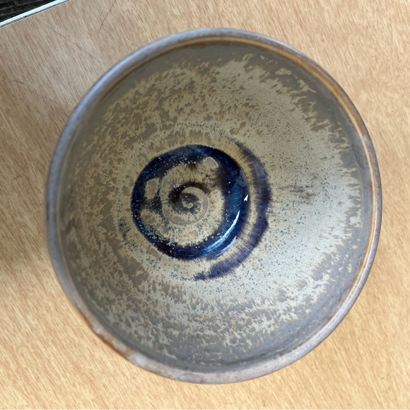 Handmade Ceramic Crackle Glaze Bowl By Ray Foster - Picture 11 of 14